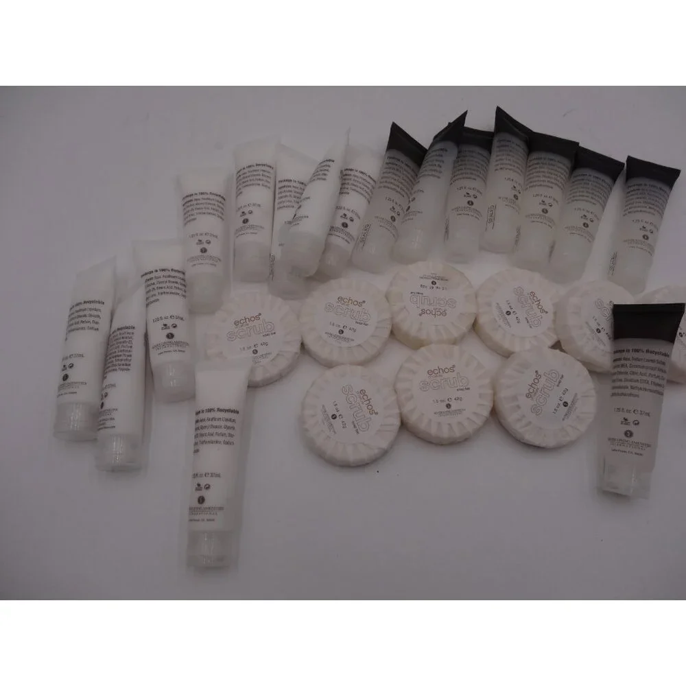 Echos of Nature Renew Shampoo ‎ and Lotion 1.25 fl oz each and Soap 26 Pcs NEW